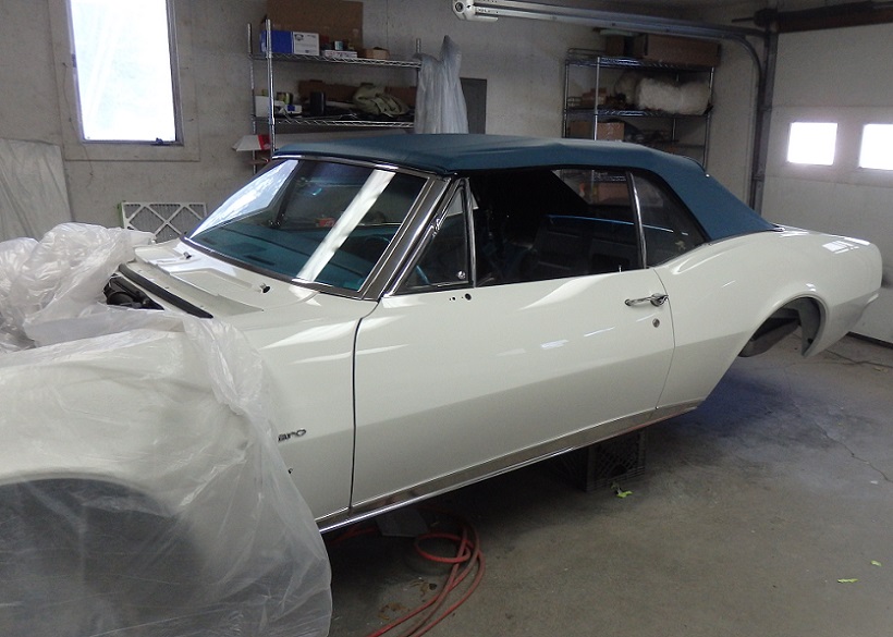 1967 Camaro RS/SS Blue-Topper