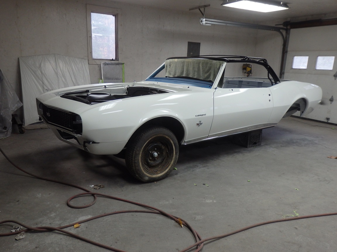 1967 Camaro RS/SS Convertible Restoration Part 14